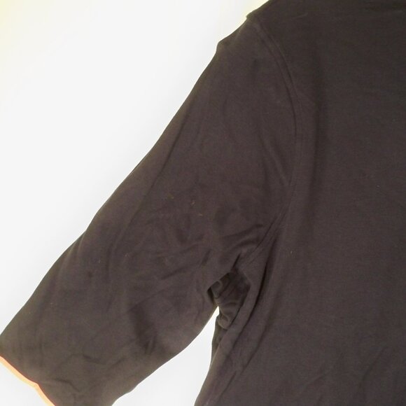 Basic Editions Woman, Rose, Dark Blue Zip Up, 2X - Picture 5 of 6